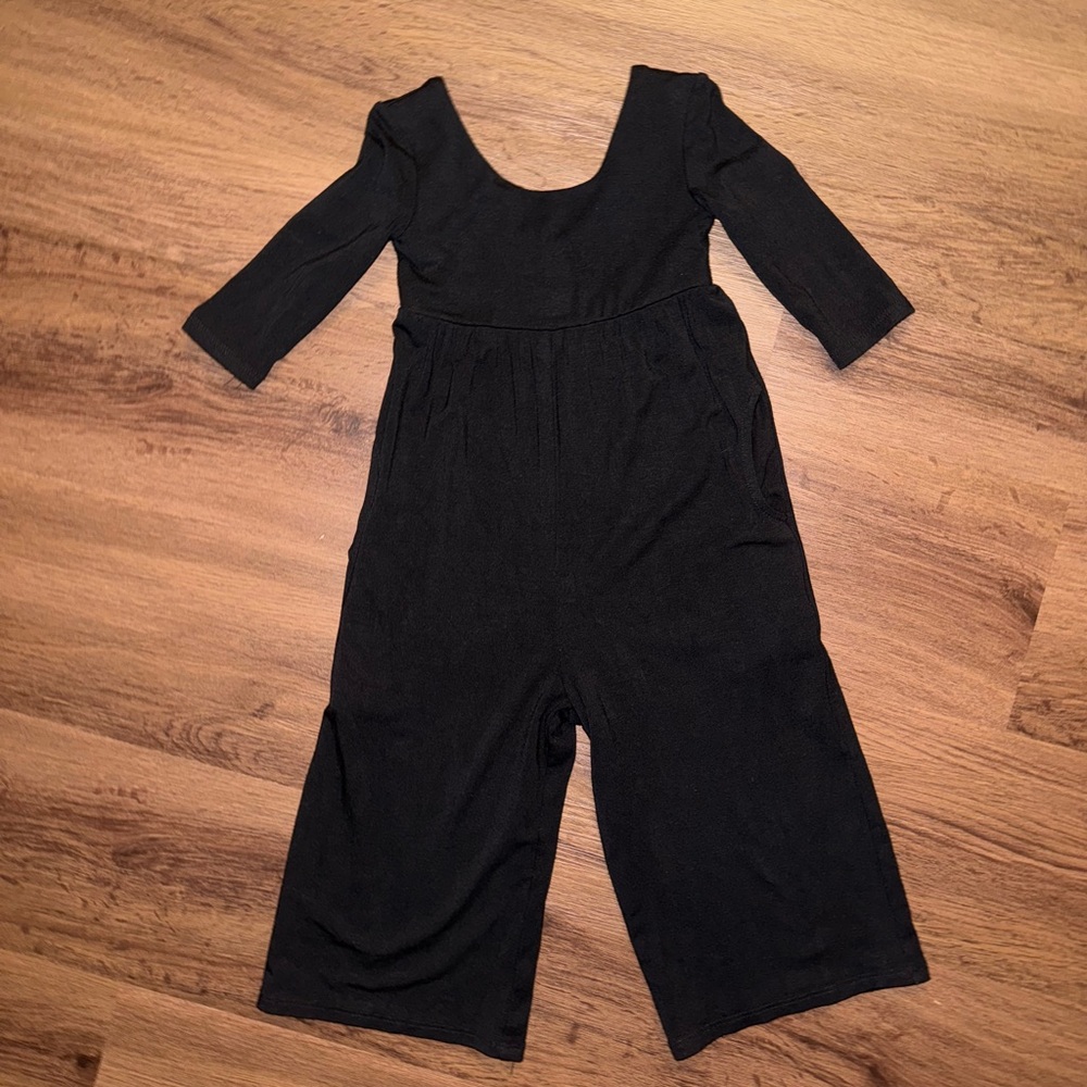 Remie Girl Black Jumpsuit (3T)